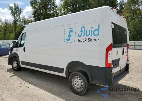 2021 Ram Promaster 2500 2500 High из США, поврежденный, VIN 3C6LRVDG7ME517470